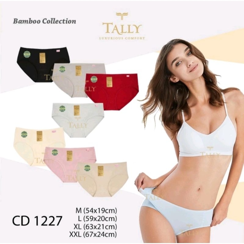 TALLY CD 1227 Celana Dalam Wanita Katun Bamboo