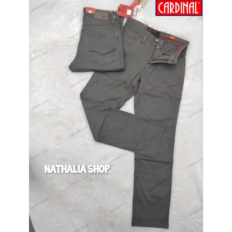 CARDINAL size 40-46 CELANA PANJANG KANVAS CARDINAL / CELANA PANJANG  CHINOS CARDINAL / CELANA KANVAS