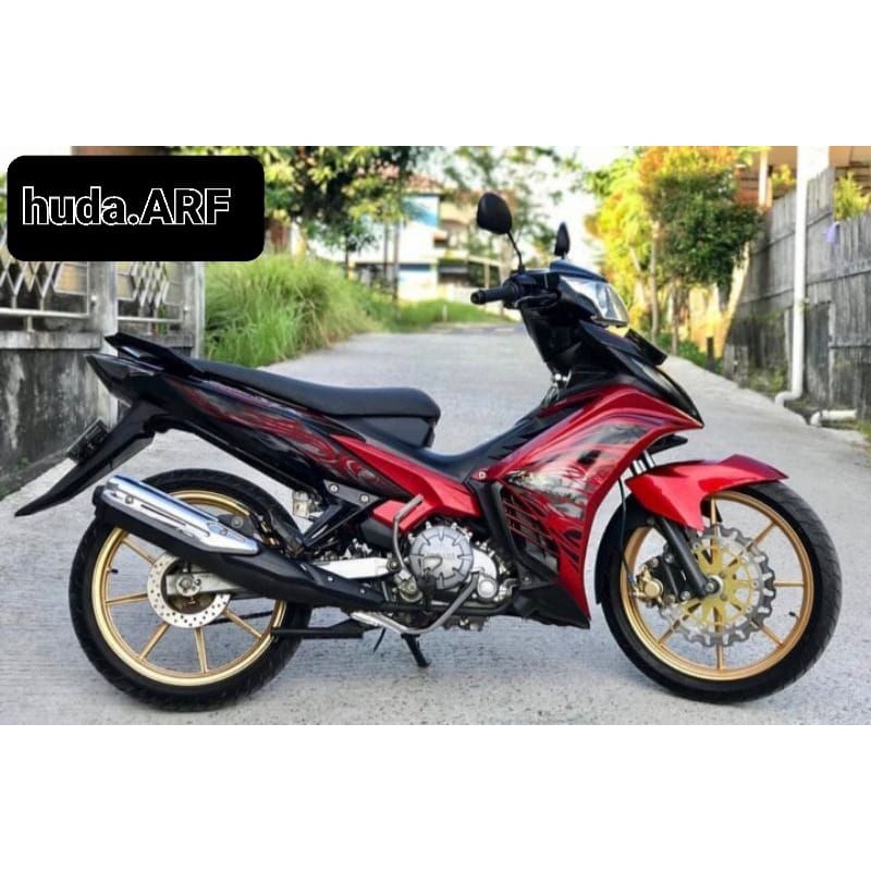 STRIPING STICKER LIS DECAL NEW JUPITER MX 135 NJMX 2011