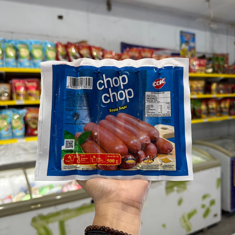 

Chop chop sosis bakar mini/jumbo 500g