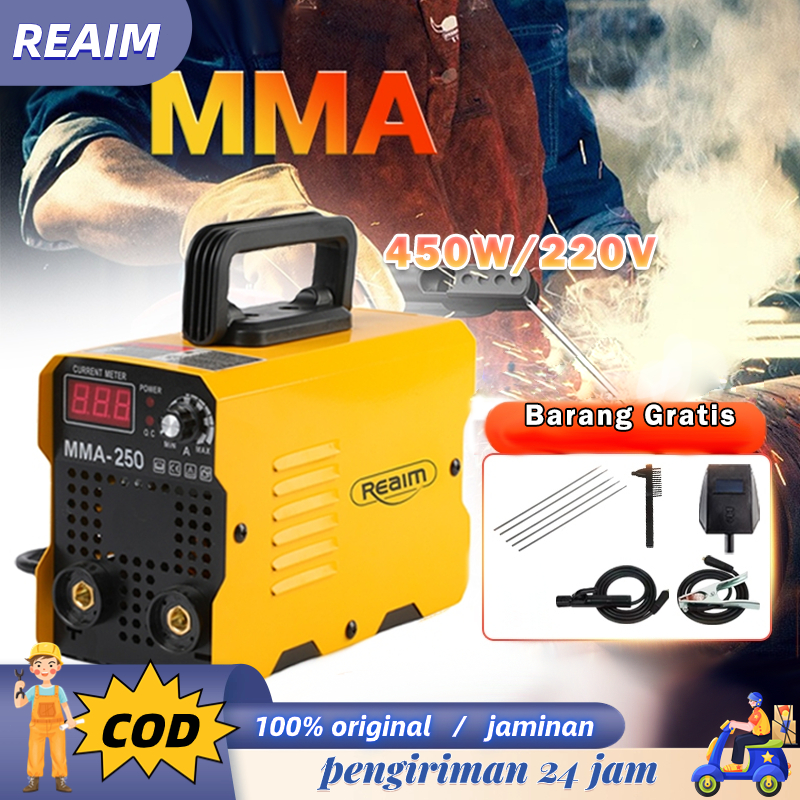 RAEIM MESIN LAS INVERTER ZX7-250105A 450 WATT INVERTER MESIN LAS MESIN TRAFO LAS MESIN LAS MESIN LAS