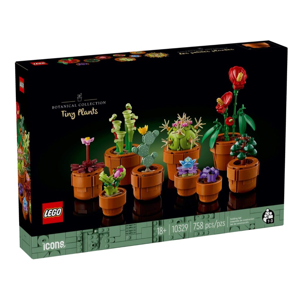 Lego Icons 10329 Tiny Plants Bricks Balok Mainan Anak Koleksi Lego Original