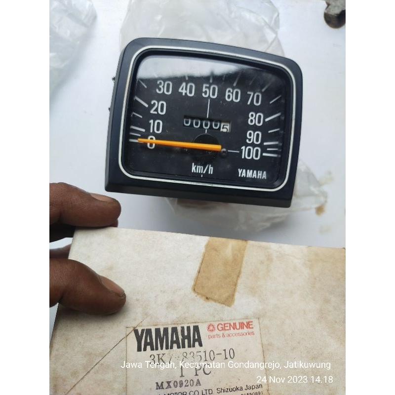 Spidometer Spedometer Speedometer Yamaha V80 Autolube CDI V80CDI Y80 LB80 Original NOS JAPAN 100%