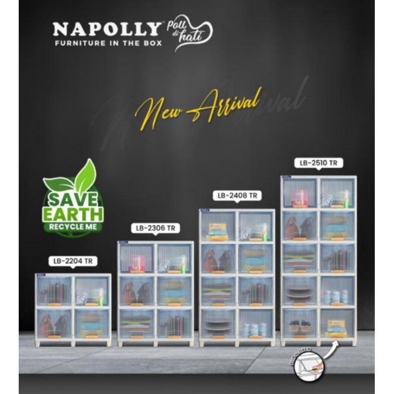 Loker Plastik Serbaguna/ Locker Multifungsi/Loker plastik Napolly