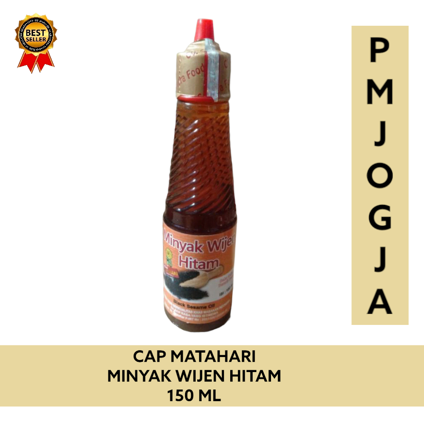 MInyak Wijen Hitam Cap Matahari Halal BPOM 100ml