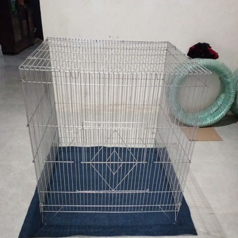 kurungan tenggaran ayam laga galvanis