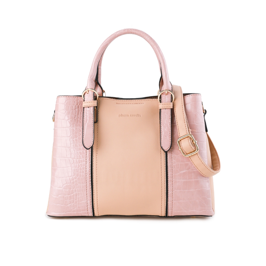 Pierre Cardin Tas Wanita Hand Bag Tas Kerja Casual Tas Selempang ORI 9121518301PNK-PINK