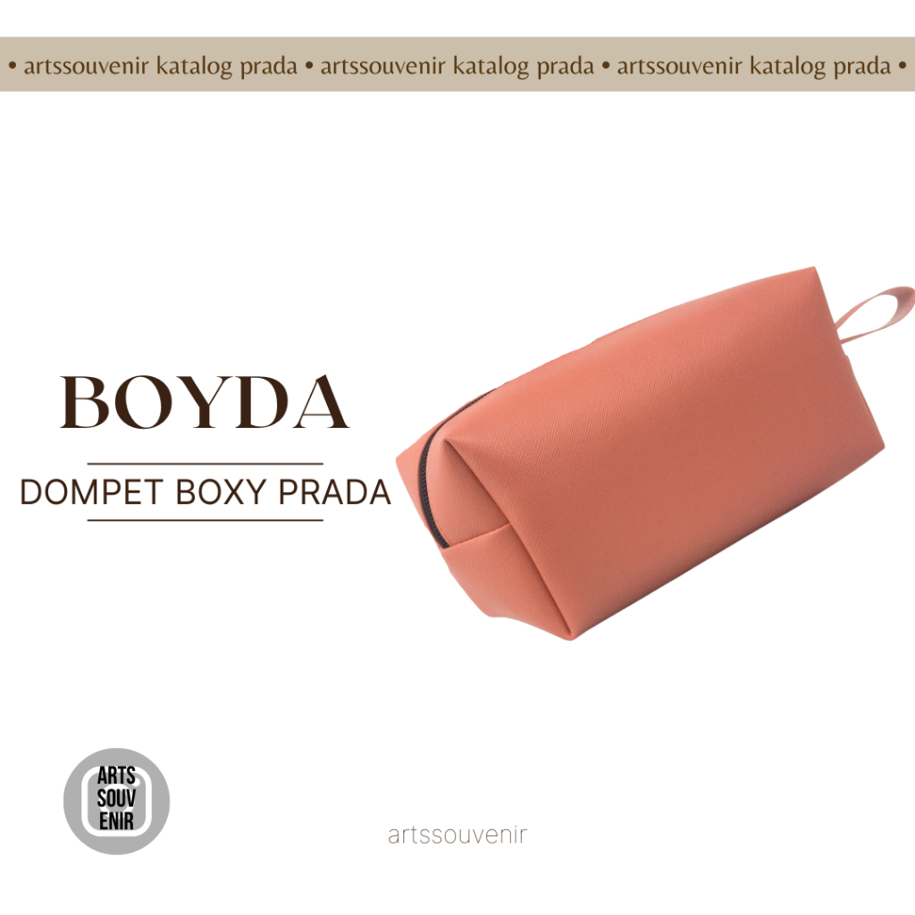 Dompet Boxy Prada