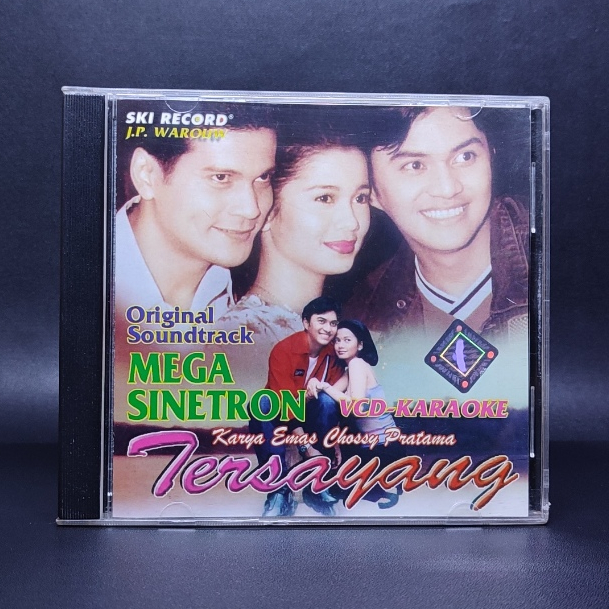 VCD ORIGINAL SOUNDTRACK MEGA SINETRON TERSAYANG KARYA CHOSSY PRATAMA ORIGINAL SEGEL