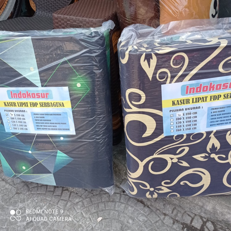 Kasur lipat berbaguna 70x180 tebal 5 cm kasur murah bandung