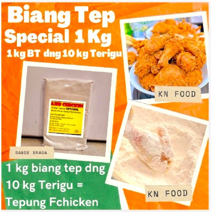 

Tepung Special Fried Chicken 1kg/ Biang Tepung.