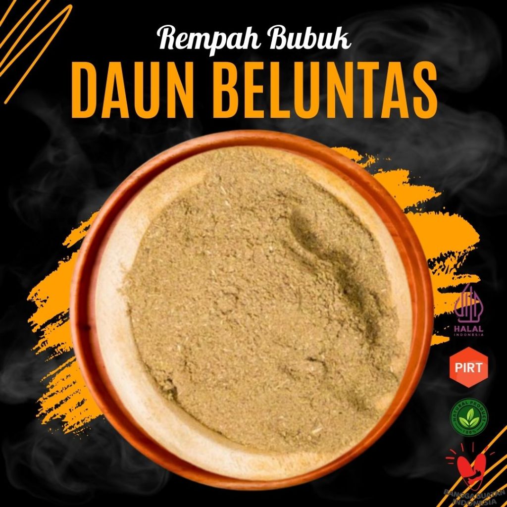 

Daun Beluntas Luntas (Bubuk) Herbal Rempah Organik