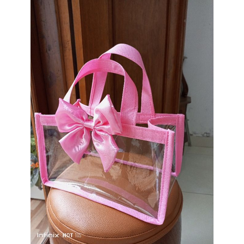 

Tas Hampers mika transparant tebal P25XL13XT15