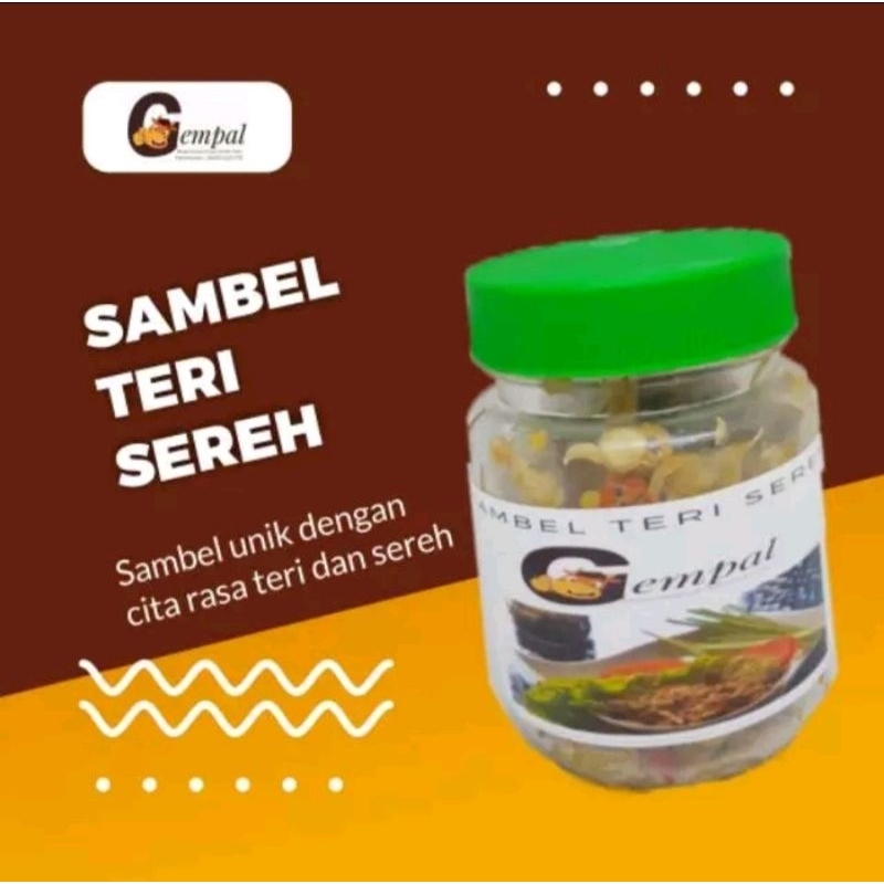 

sambel teri sereh GEMPAL EMPAL