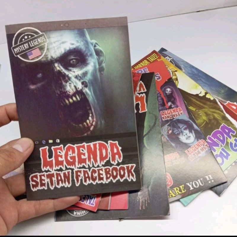 5 Pak Buku cerita horor Misteri / Buku bacaan horor seru