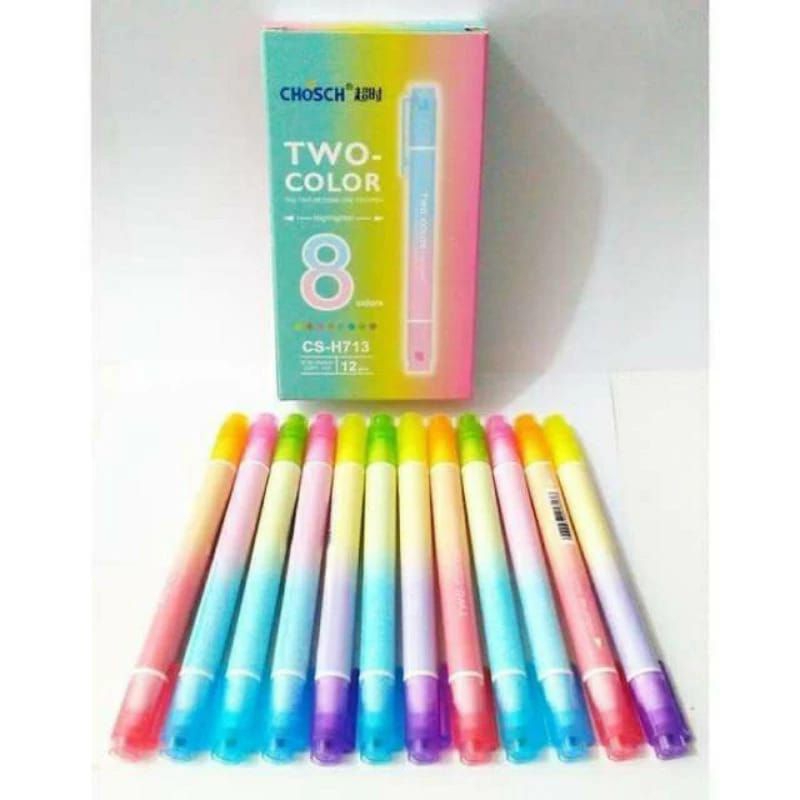 

Stabilo Penanda Highlighter Two Color 2 in 1