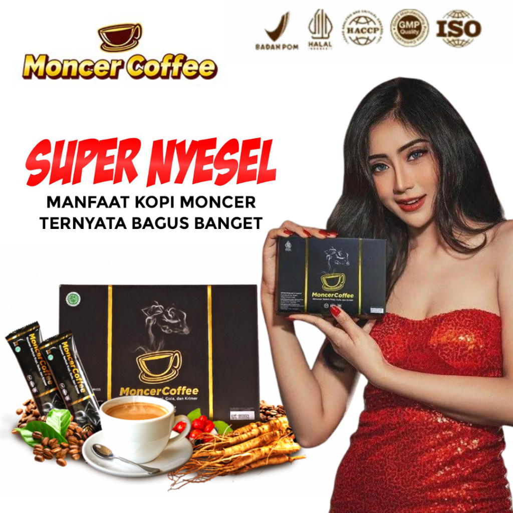

Mooncer Coffee Original - KopiPenambah Setamina Pria - Coffee Mooncer Halal isi 8 Sachet