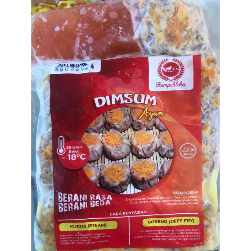 

Dimsum Ayam Premium Isi 10