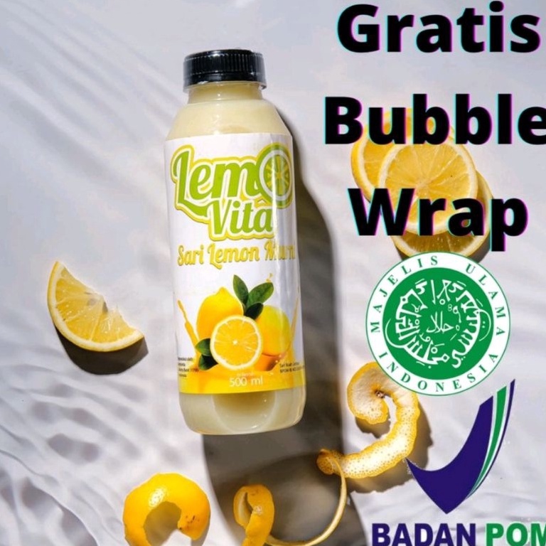 

BPOM Fresh Sari lemon/Lemovita 250ml/Lemon Diet ORI Halal ❀Best Seller