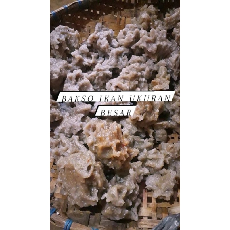 

BAKSO IKAN KHAS MALINGPING (KEMASAN BAKSO BESAR)