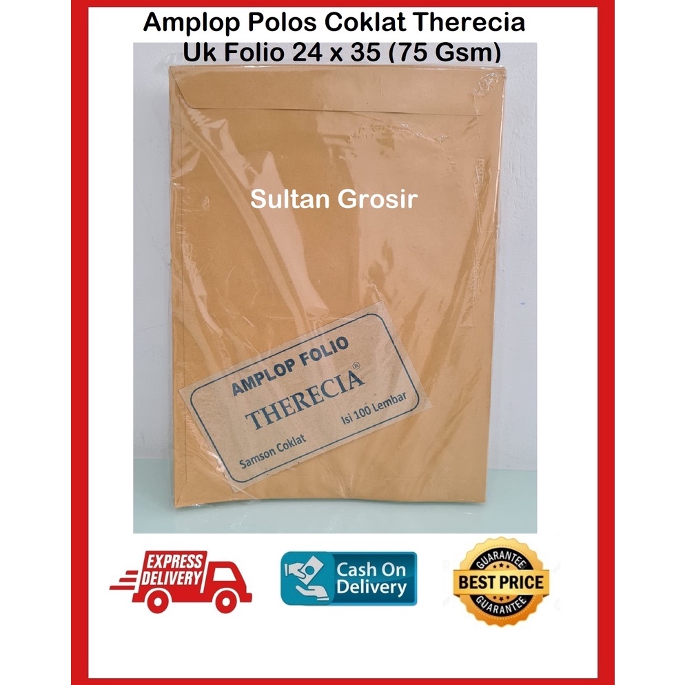

Paling Dicari.. AMPLOP COKLAT F4 FOLIO / AMPLOP COKLAT FOLIO ISI 100PCS (1 PACK) 99