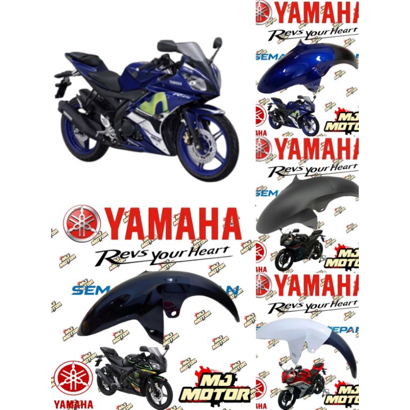 COVER SPAKBOAR DEPAN YAMAHA R15 V2 OLD ORIGINAL 2PK-F1511-00