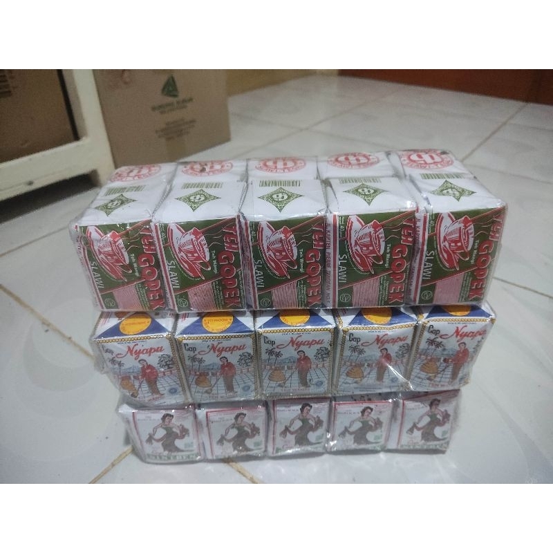 

sintren gopek nyapu 30pcs x 40gram(3pak/3slop)