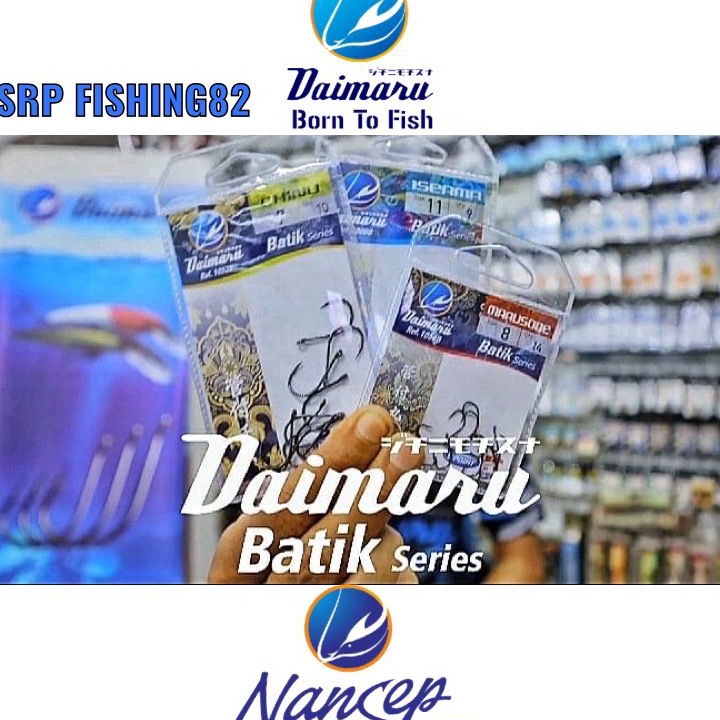 Harga Murah kail daimaru batik series chinu/iseama/marusore hook daimaru ➺➩⋆❀