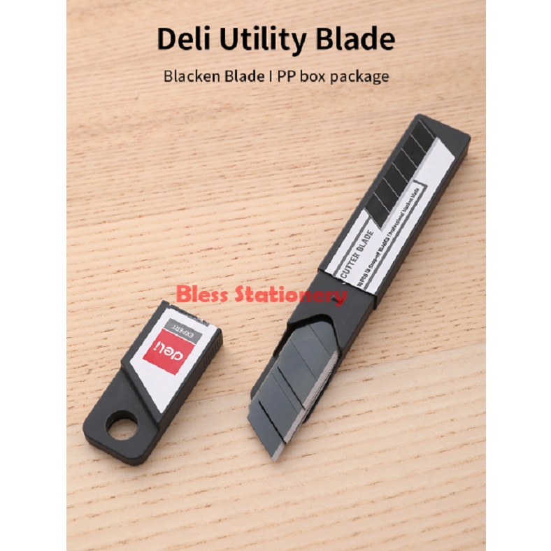 

Terupdate isi cutter BESAR hitam DELI isi ulang cuter BESAR hitam Black cutter blade refill Harga Murah