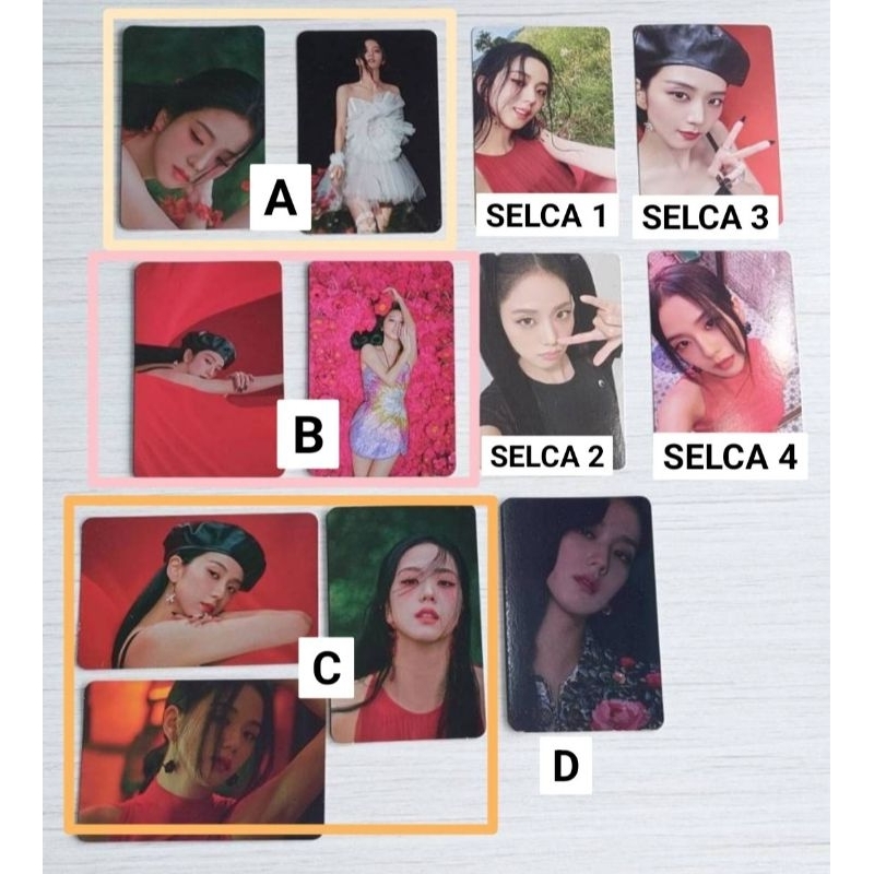 BLACKPINK Photocard [PC] Jisoo First Single Album ME, POB Ktown