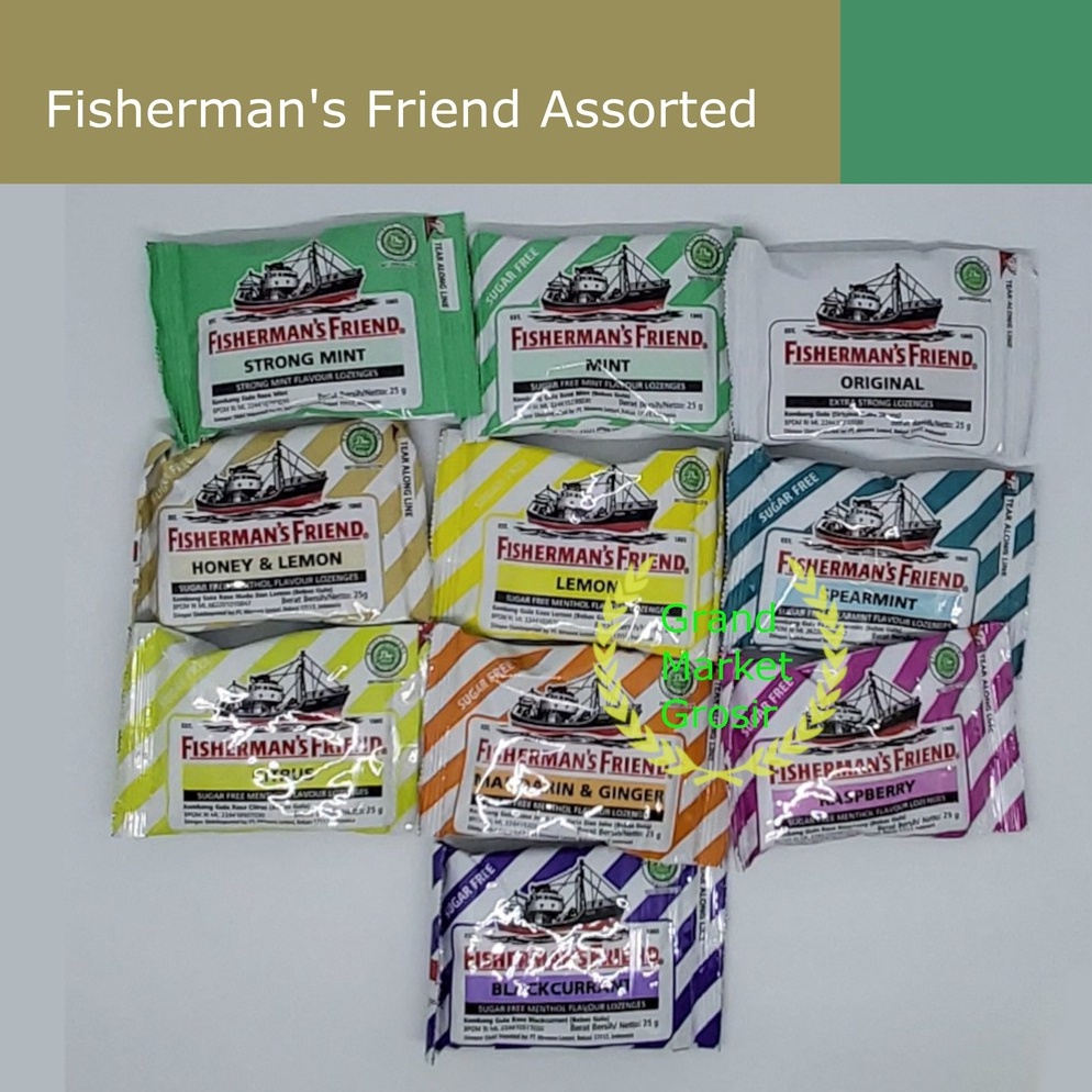 

Terl4ku. Fisherman's Fisherman Friend Permen Pedas Discount Today