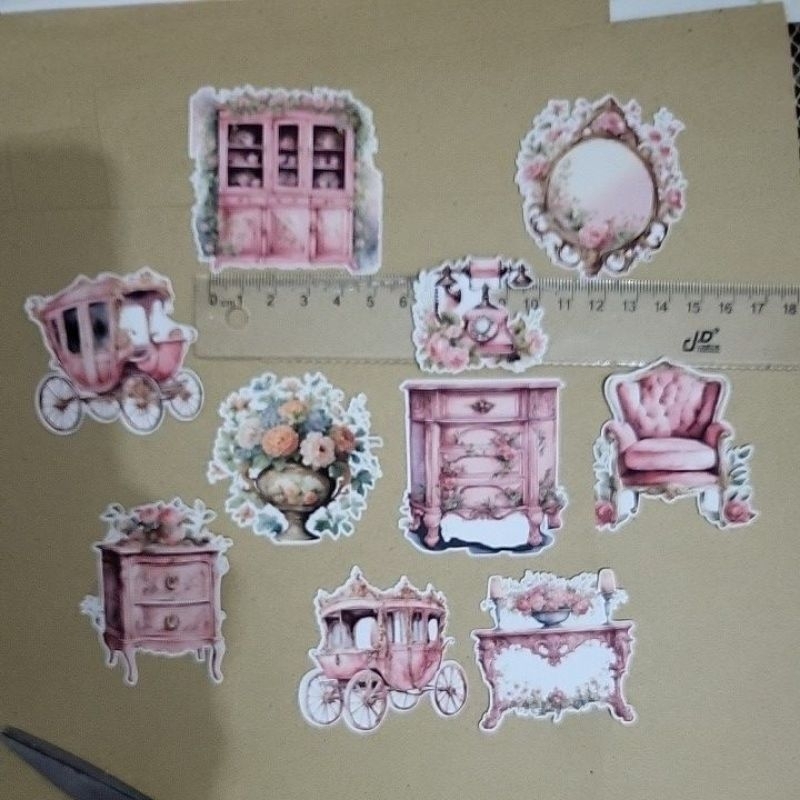 

Sticker Aesthetic pink Big size 1