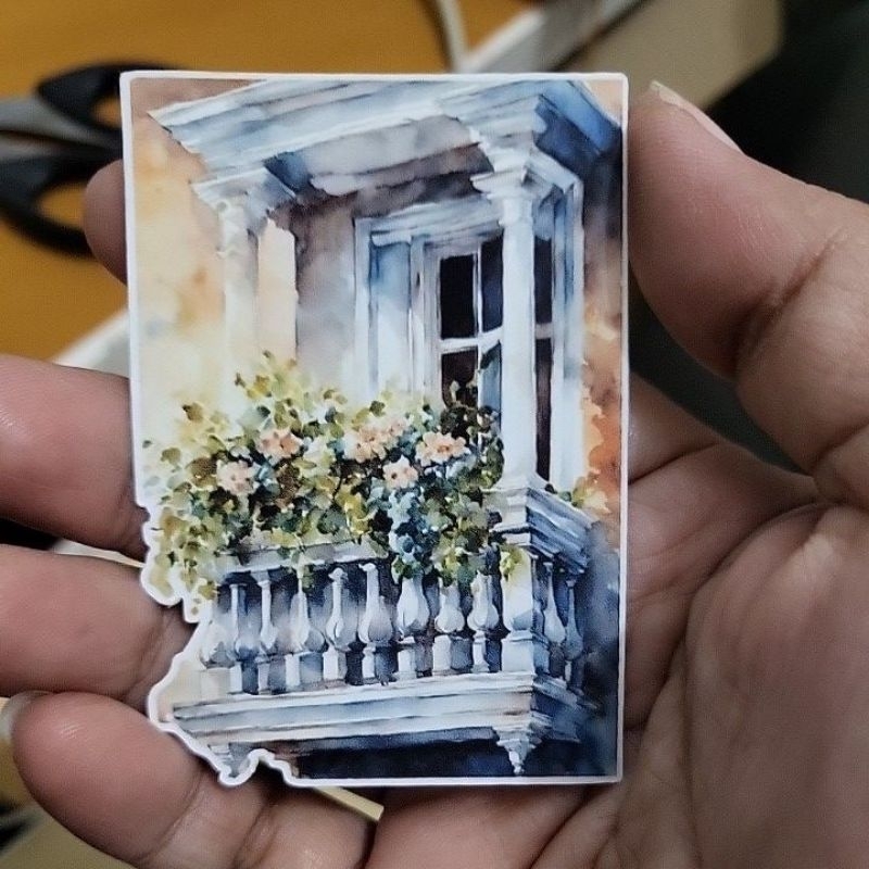 

13 pcs Heart of a House Sticker Aesthetic1 Super gloss/dove