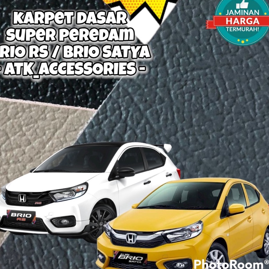 KODE YQB221 KARPET DASAR SUPER PEREDAM HONDA BRIO RS - BRIO SATYA