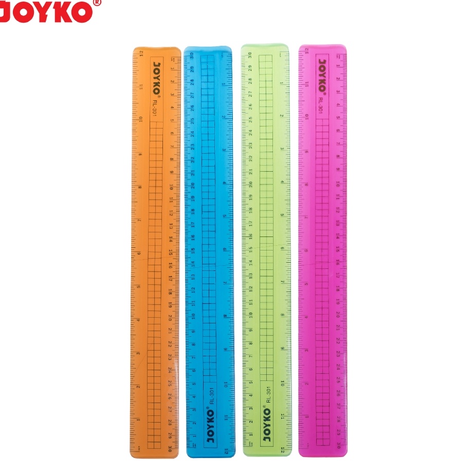 

Grosir Flexible Ruler Penggaris Lentur Joyko RL-301 30 cm Ready Stock