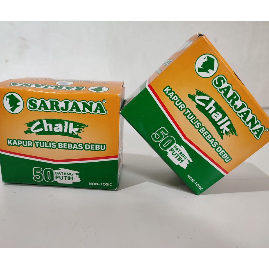 

Super Promo Kapur Tulis Sarjana isi 50 Batang Putih ➮➟✤