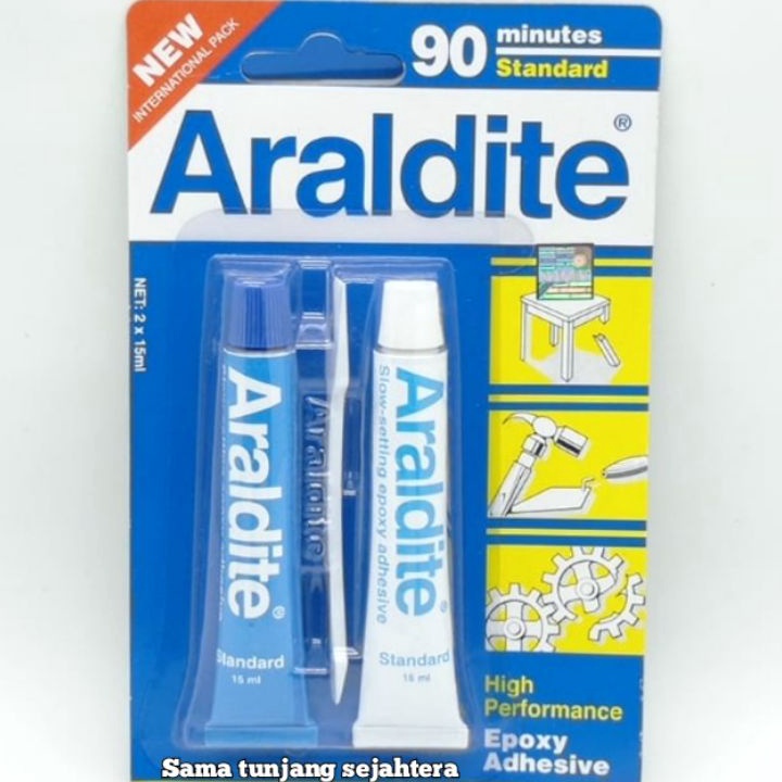 

Terlaku. LEM ARALDITE BLUE - ARALDITE 90 MINUTES STANDARD ➬✪✸