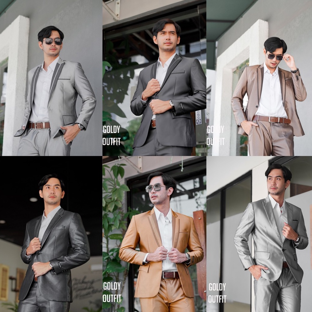 ♥ Pasti Murah JAS PRIA - SETELAN JAS - JAS PENGANTIN BAHAN WOOL MENGKILAP - Gratis Cover Jas