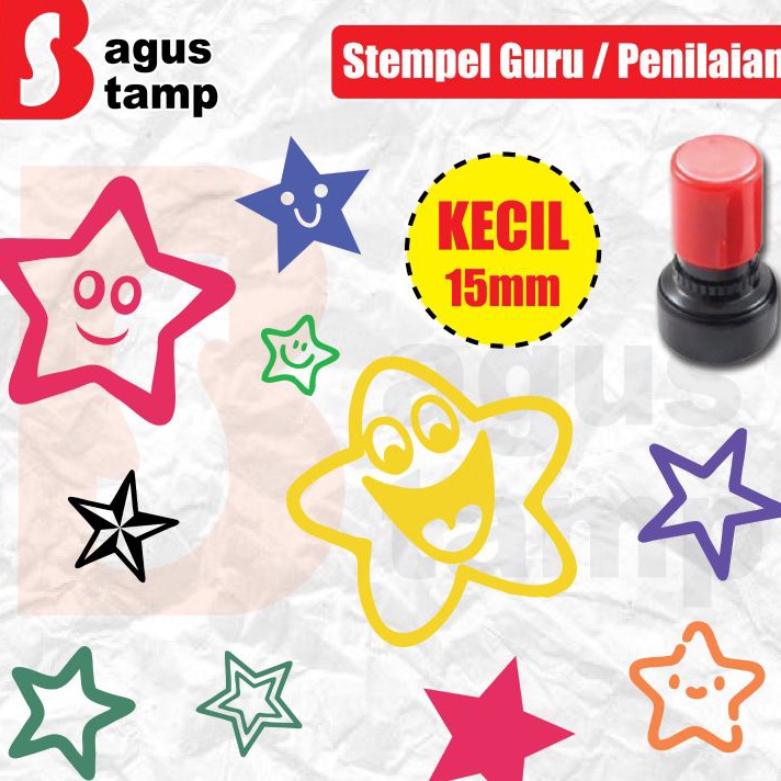

Diskon Stempel Guru Bintang [KECIL] Star Teacher Stamp Penilaian Rewards TK SD Anak Paud Jual