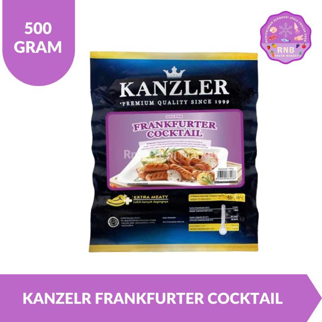 

Sosis Kanzler Frankfurter Netto 500 Gram