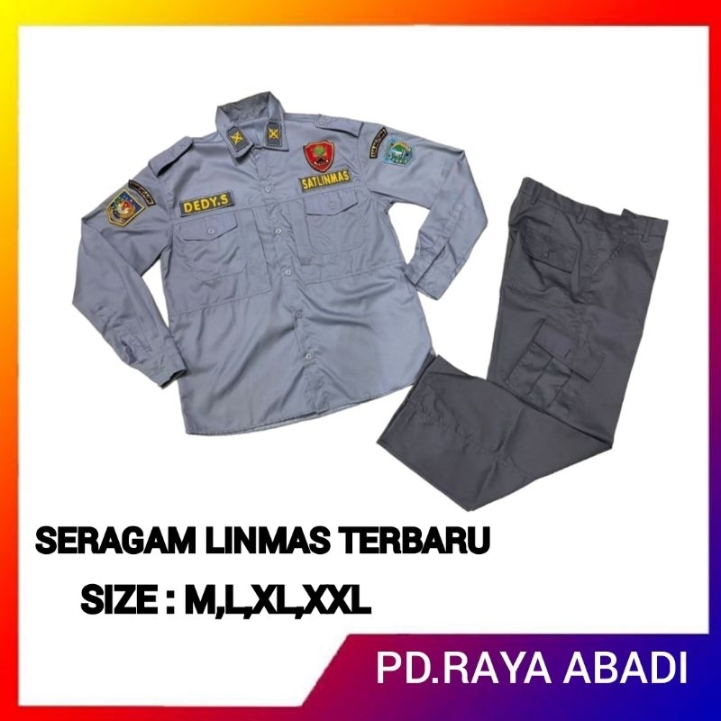 Seragam PDL Linmas / Seragam Linmas / Sergam Hansip / PDL Linmas