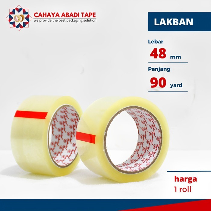 Lakban Bening Bodhi Tape 48mm