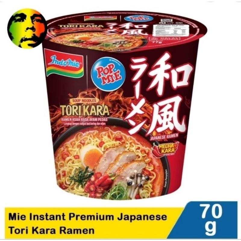 

Pop mie instant cup tori kara