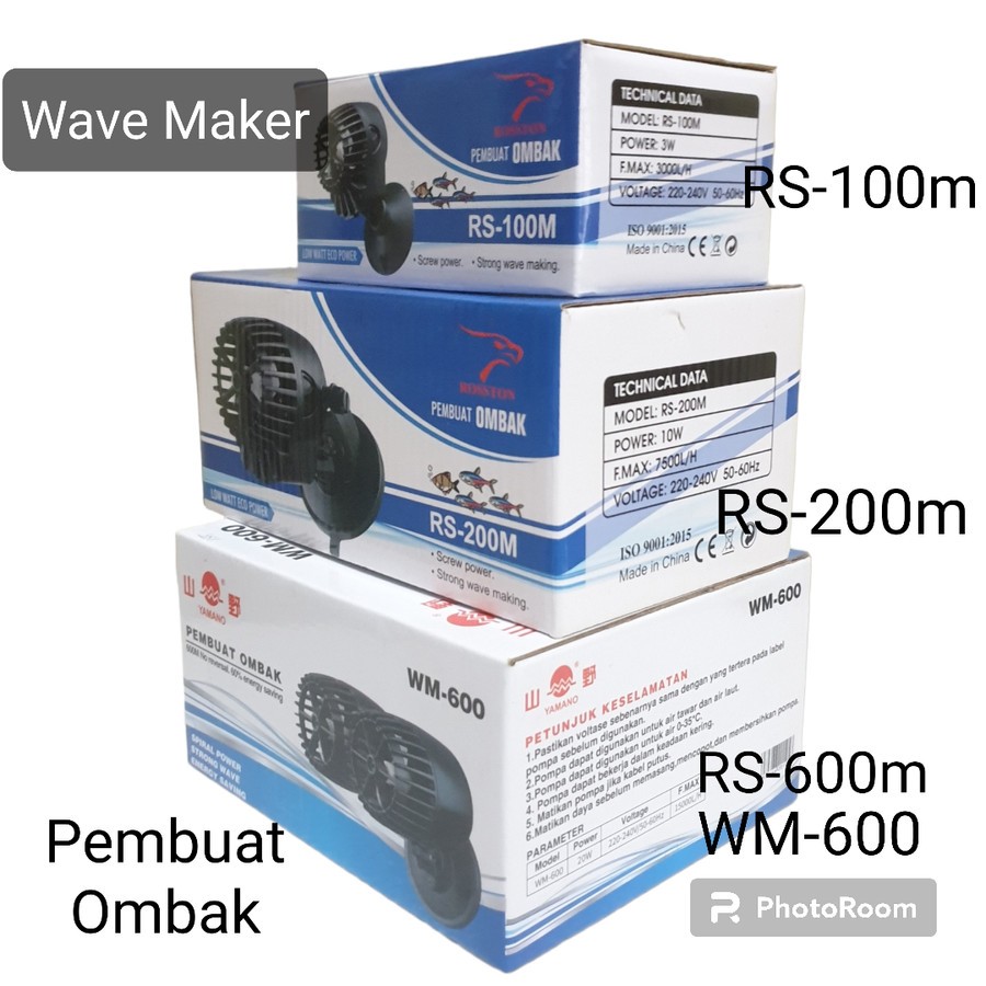 WAVE MAKER, pembuat ombak Kolam dan aquarium