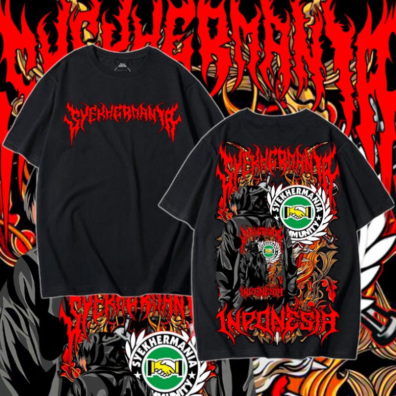 KAOS SYEKHERMANIA INDONESIA