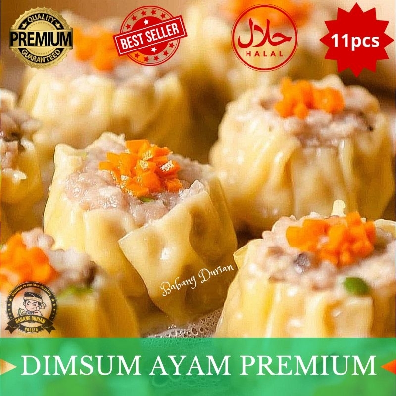 

DIMSUM AYAM ISI 25PCS PLUS SAMBAL HALAL TERBUAT DARI BAHAN PILIHAN