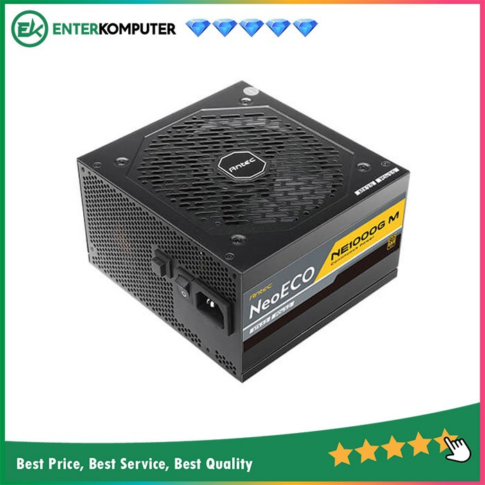 Antec NeoECO Gold Modular 1000W - NE1000G M PCIe 5.0 80+ Gold Full Mod