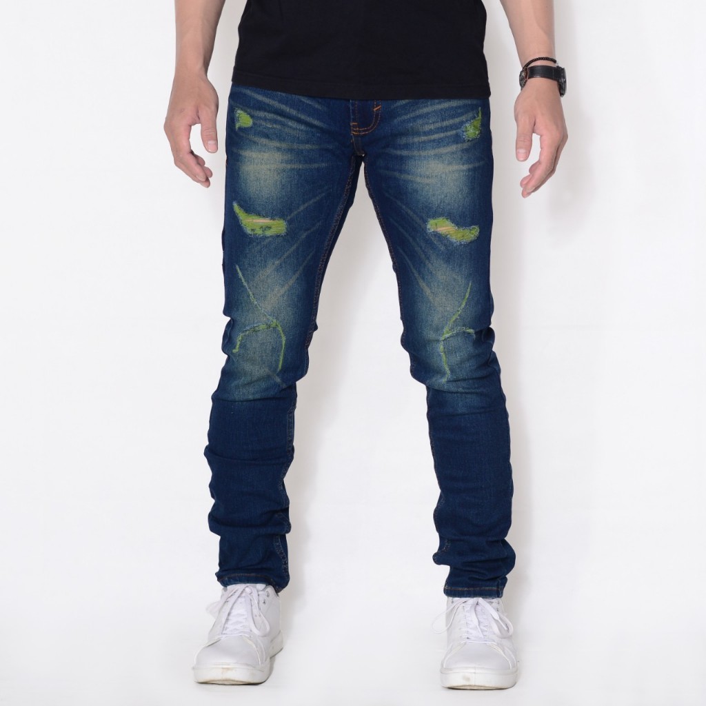 kunaker jeans original celana jeans ripped celana jeans sobek original