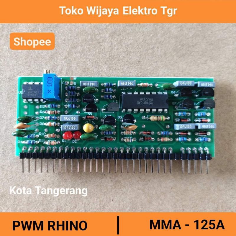 Mesin Las Sparepart | Pwm Rhino MMA 125A