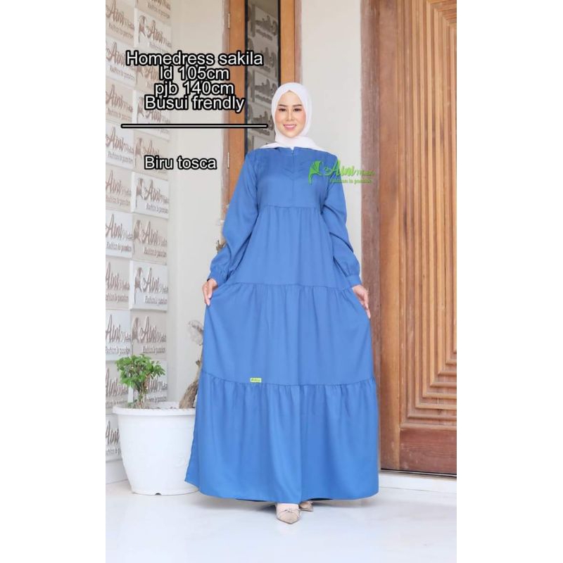 Gamis Aini/gamis murah/home dress Aini modiste/gamis kekinian
